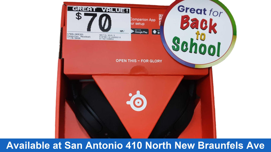 Steelseries Arctis Nova 5 Black Computer Headset