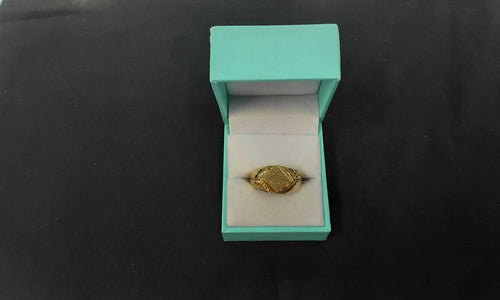 Men's Ring - Yellow Gold 10k (.417) 4.4 grams Size 6