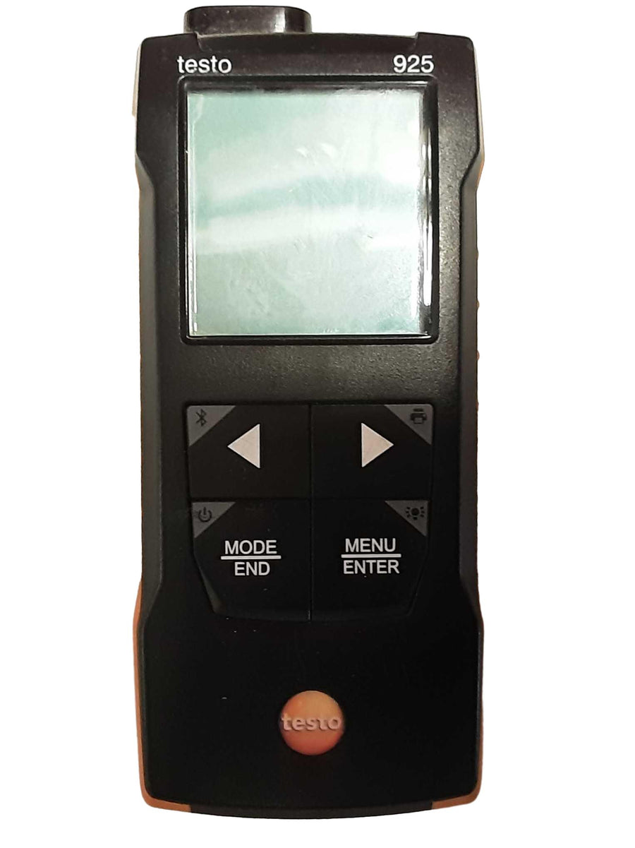 Testo 925 Black Temperature / Environmental Testing Equipment