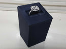 Women's Ring - White Gold 14k (.585) 3.4 grams Size 4.5