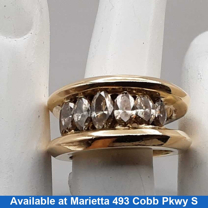 Men's Ring - Yellow Gold 14k (.585) 22.6 grams Size 10