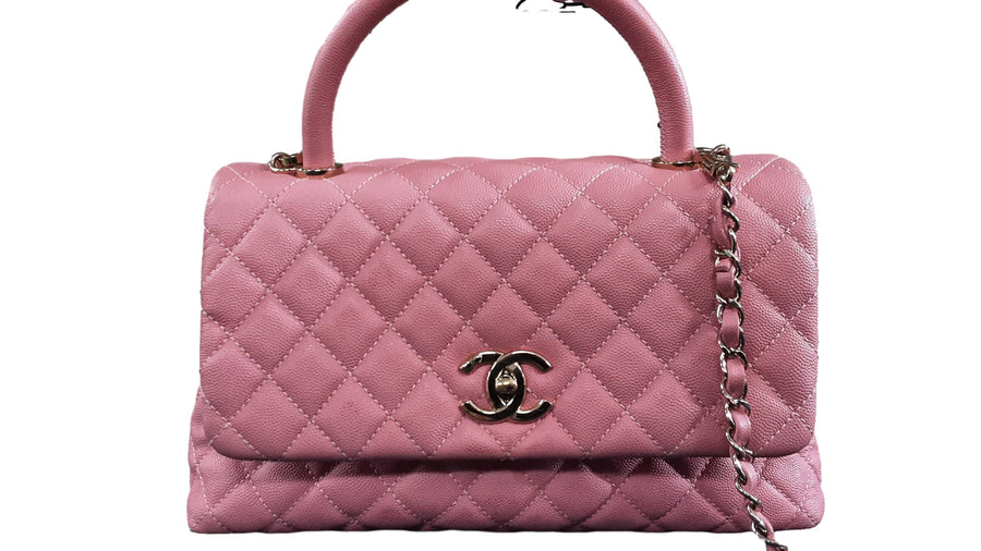 Chanel Coco Handle Pink Purse / Handbag