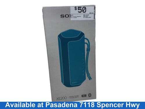 Sony Srs-xe200 Blue Portable Speaker
