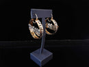 Bangle Earrings - Yellow Gold 10k (.417) 9.1 grams