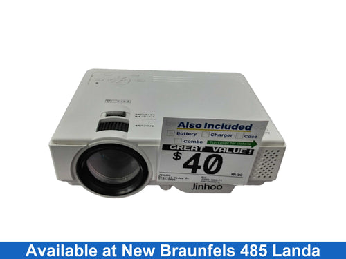 Jinhoo M10 White Home Media Projector