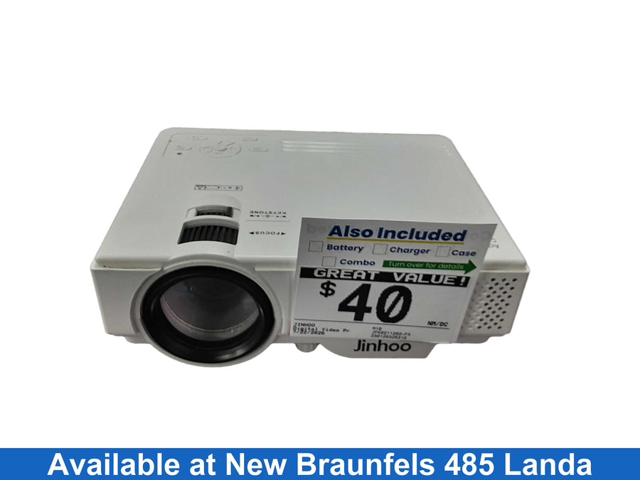 Jinhoo M10 White Home Media Projector