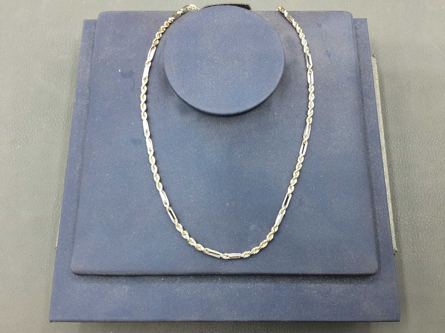 Rope Chain - Yellow Gold 14k (.585) 19 grams 24 inch