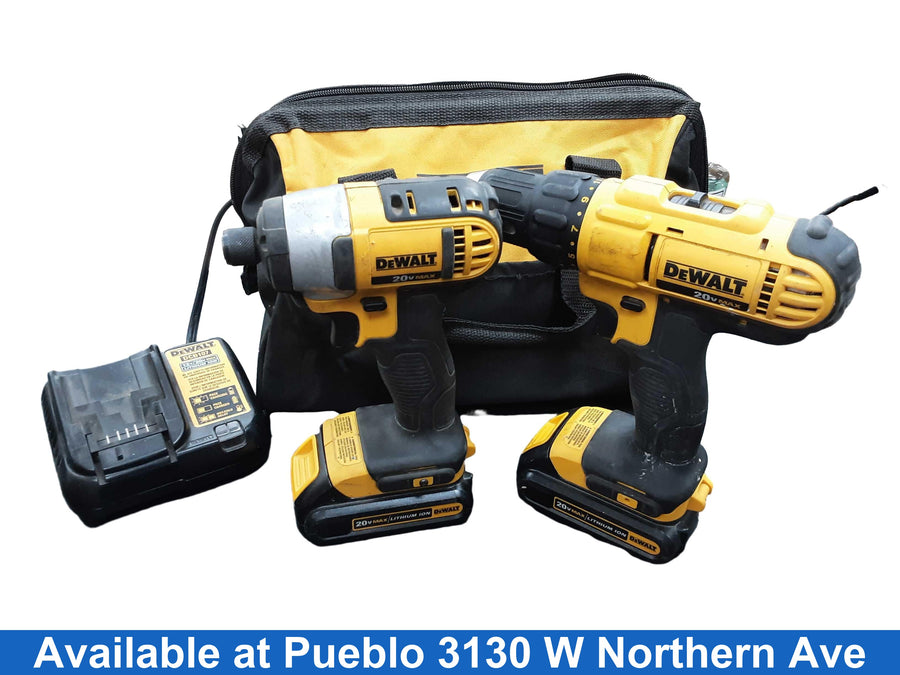 Dewalt Dcd771 Yellow Cordless Standard Drill