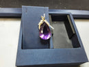 Diamond Pendant - Yellow Gold 10k (.417) 10.6 grams