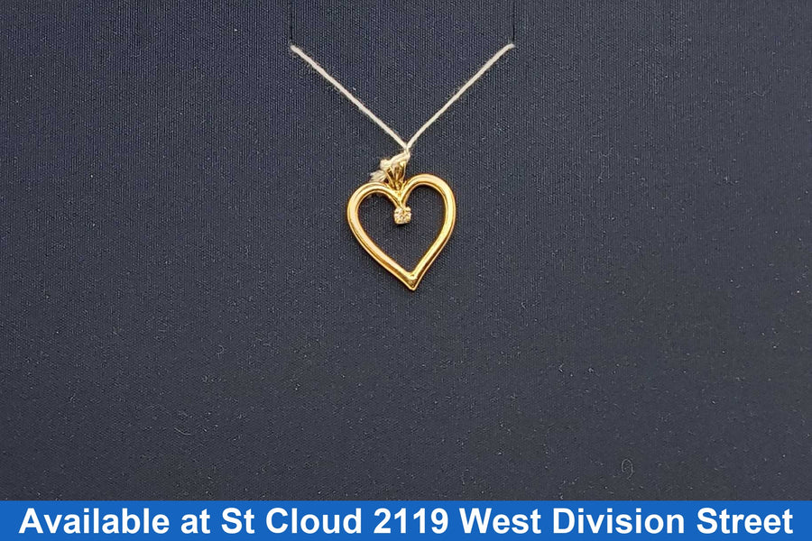 Symbol Pendant - Yellow Gold 10k (.417) 1.37 grams