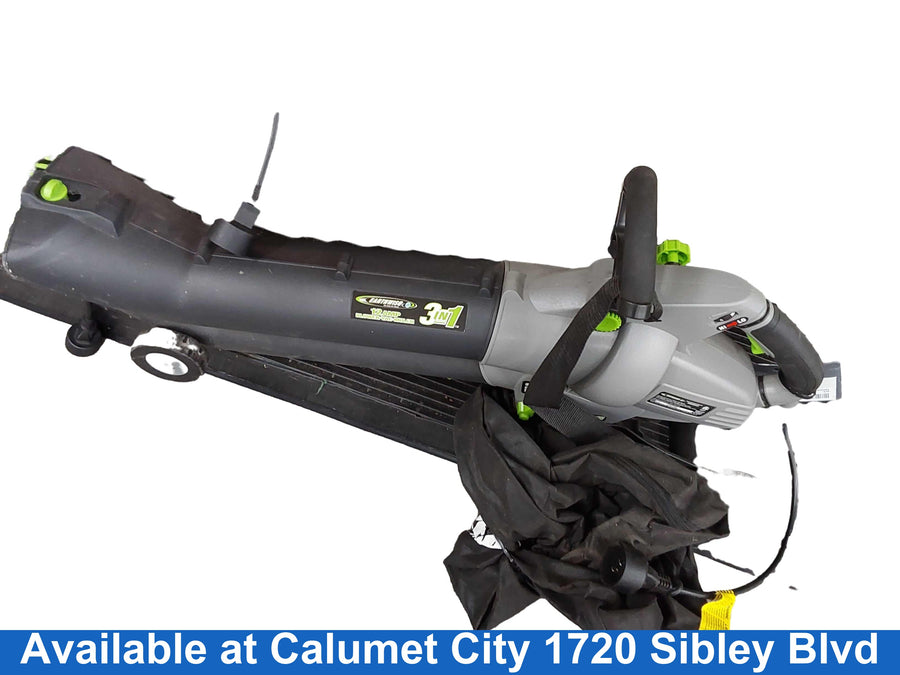 Earthwise Bvm20312 Black Corded Leaf Blower