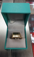 Men's Ring - Yellow Gold 10k (.417) 13.1 grams Size 10
