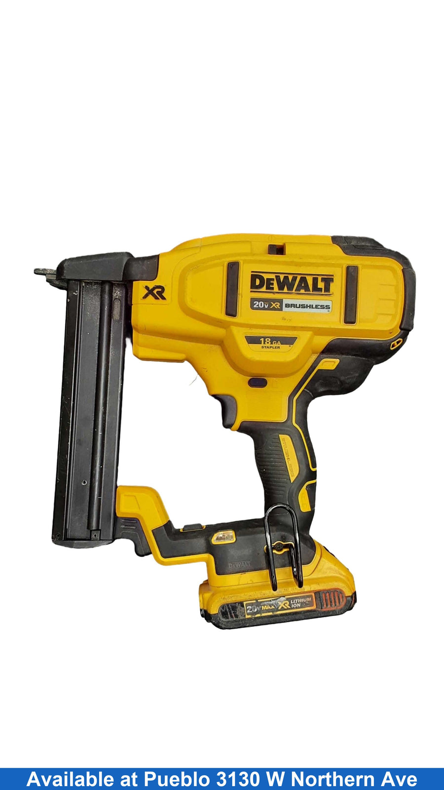 Dewalt Dcn681 Yellow Cordless Stapler