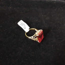 Women's Ring - Solitaire - Yellow Gold 14k (.585) 6.9 grams Size 8
