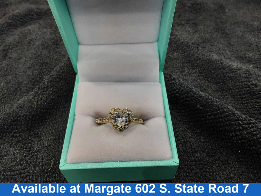 Women's Ring - Yellow Gold 14k (.585) 2.9 grams Size 6