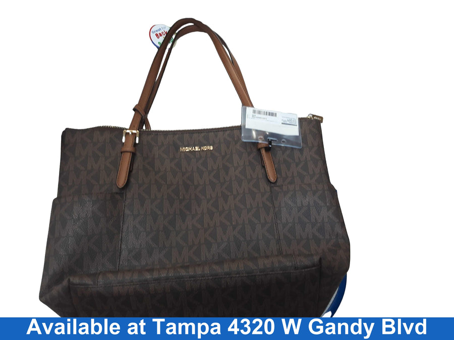 Michael Kors Jet Set Brown Purse / Handbag