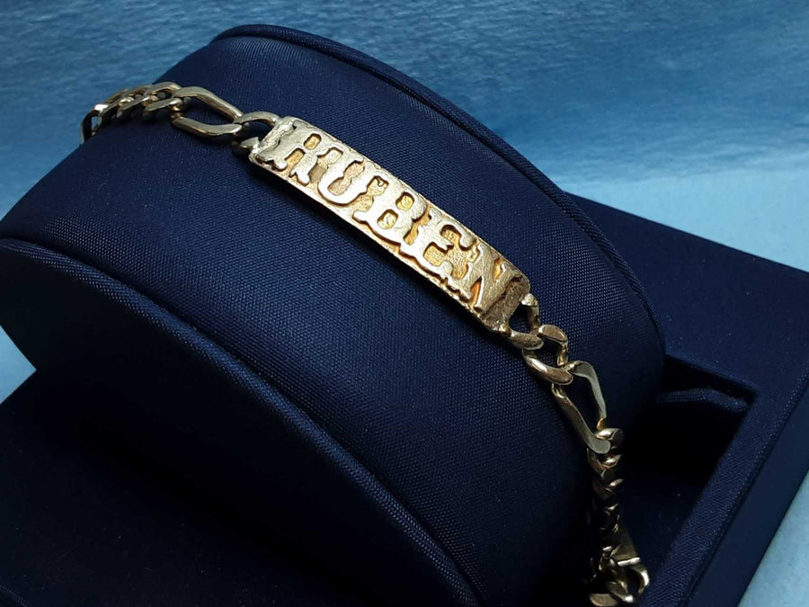 ID Bracelet - Yellow Gold 10k (.417) 9.3 grams 6 inch