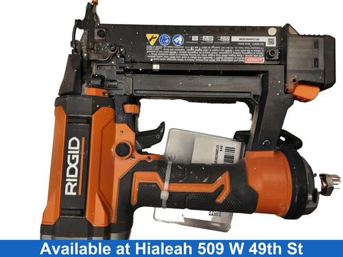 Rigdid R2138nf3 Orange Pneumatic Brad Nailer