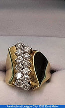 Women's Ring - Yellow Gold 10k (.417) 10 grams Size 7