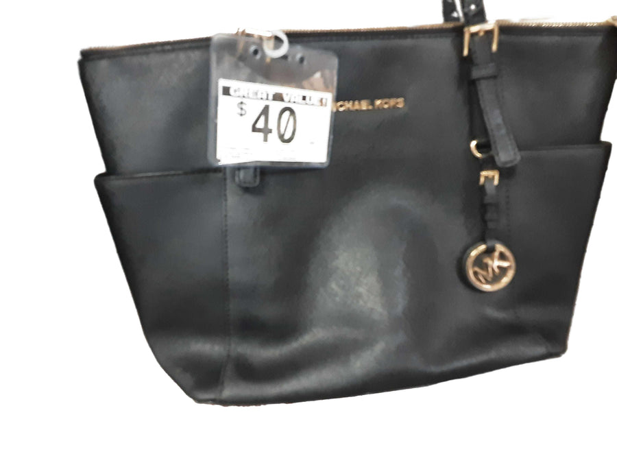 Michael Kors Black Charlotte Black Purse / Handbag