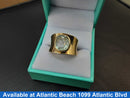 Women's Ring - Solitaire - Yellow Gold 14k (.585) 13.9 grams Size 7