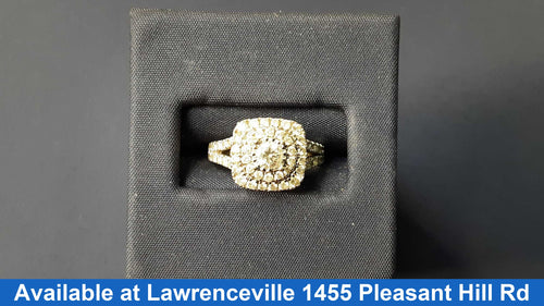 Women's Ring - White Gold 10k (.417) 3.8 grams Size 5