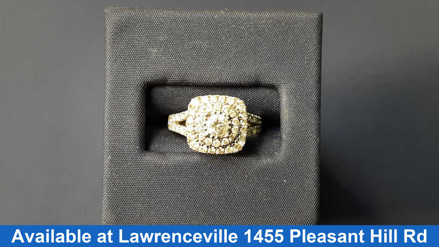 Women's Ring - White Gold 10k (.417) 3.8 grams Size 5