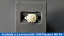 Women's Ring - White Gold 10k (.417) 3.8 grams Size 5