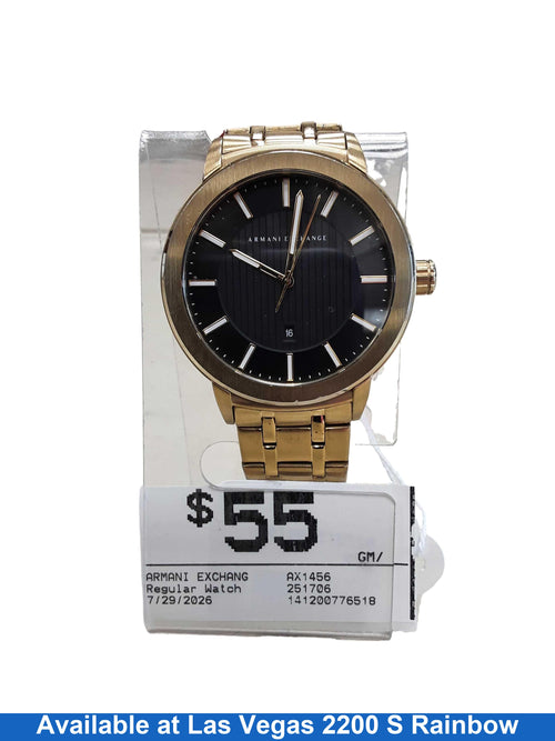 Armani Exchange Ax1456 Gold Regular Watch