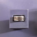 Fancy Wedding Band - White Gold 10k (.417) 7.6 grams Size 12