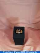 Men's Ring - Yellow Gold 14k (.585) 9.3 grams Size 12