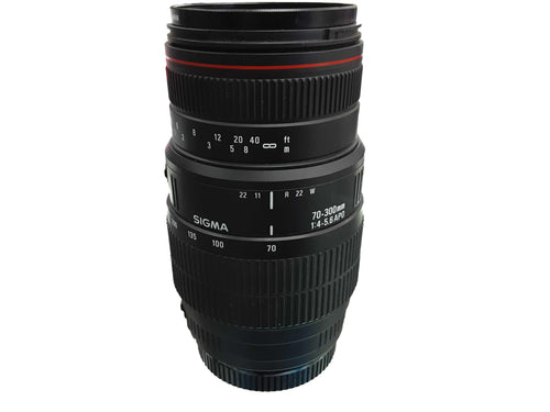 Sigma 70-300mm Black Photographic Lens
