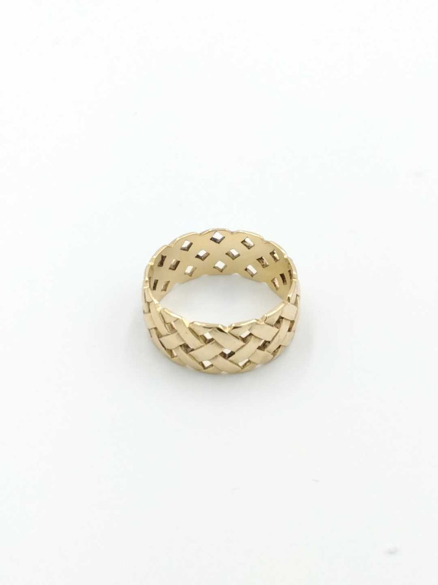Women's Ring - Yellow Gold 14k (.585) 6.8 grams Size 10