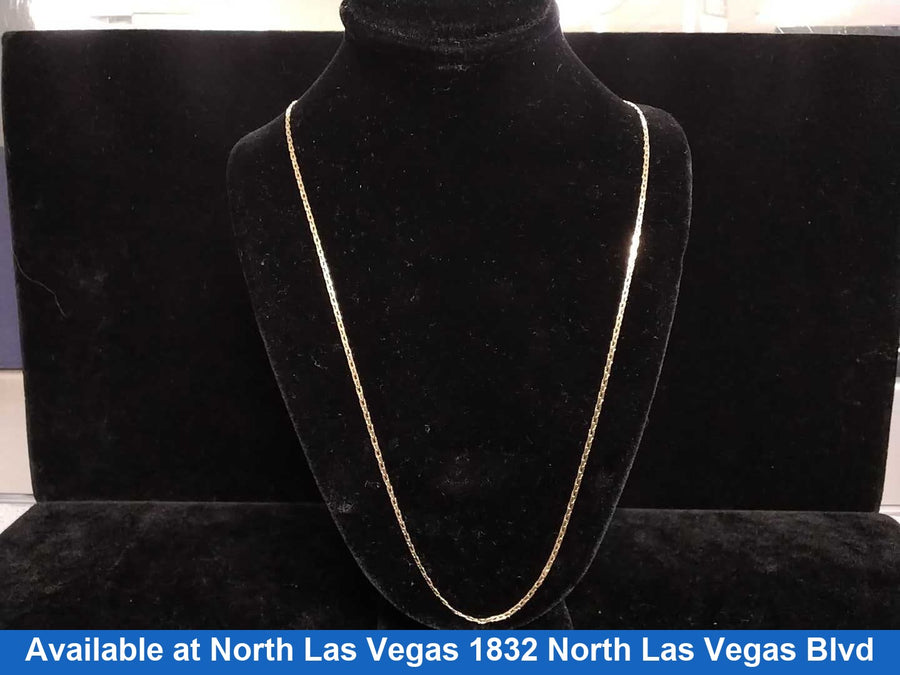 Chain - Yellow Gold 14k (.585) 5 grams 36 inch