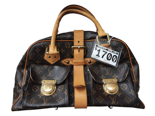 Louis Vuitton Manhattan Gm Brown Purse / Handbag
