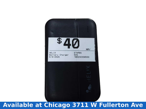 Helix Ethpb5 Black Battery Charger