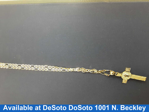 Chain - Yellow Gold 14k (.585) 9.9 grams 20 inch