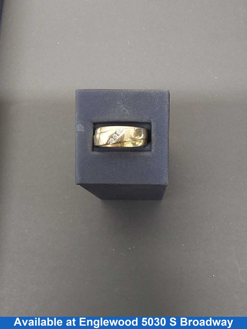 Men's Ring - Yellow Gold 10k (.417) 6.5 grams Size 8.5