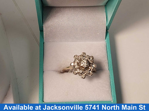 Women's Ring - Yellow Gold 14k (.585) 5.1 grams Size 9