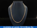 Rope Chain - Rose Gold 14k (.585) 22 grams 18 inch