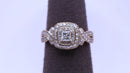 Women's Ring - Anniversary - White Gold 14k (.585) 5.3 grams Size 6.5
