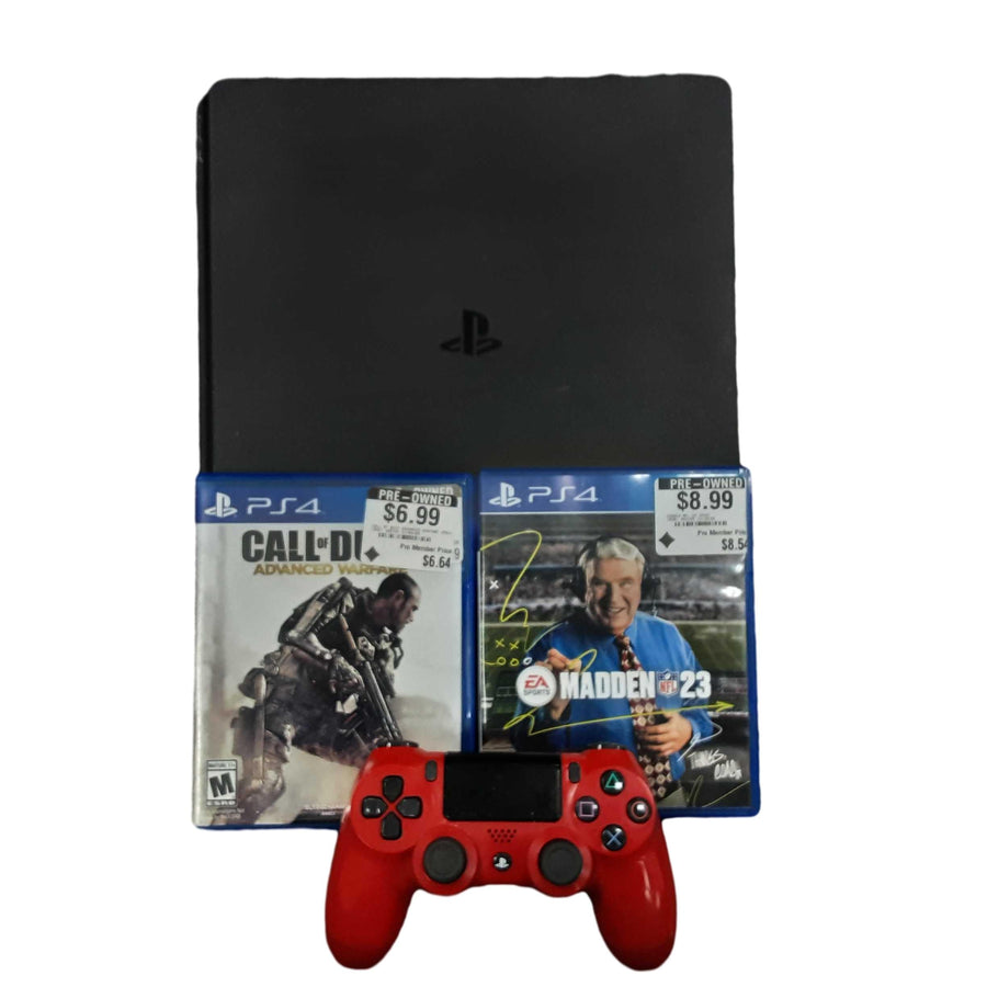 Sony Playstation 4 (Slim - 500gb) 500 Gb Black Video Game Console