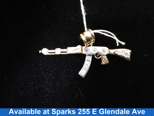 Symbol Pendant - Tricolor Gold 14k (.585) 3.9 grams