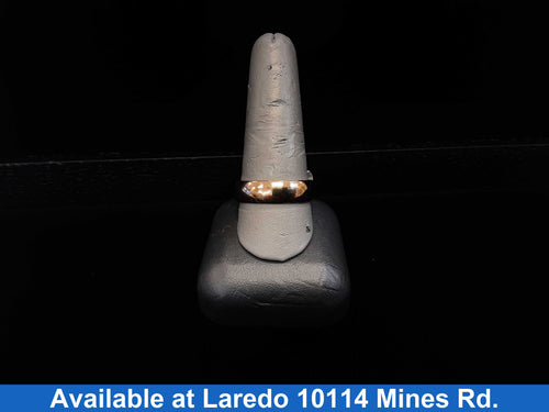Ring - Wedding Band - Yellow Gold 10k (.417) 4.5 grams Size 7