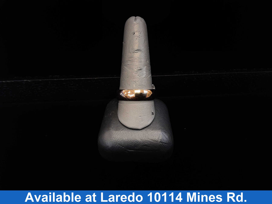 Ring - Wedding Band - Yellow Gold 10k (.417) 4.5 grams Size 7