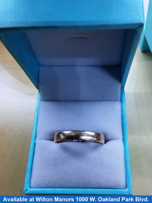 Ring - Wedding Band - Yellow Gold 10k (.417) 1.9 grams Size 12