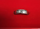 Ring - Wedding Band - White Gold 14k (.585) 5.4 grams Size 8.5