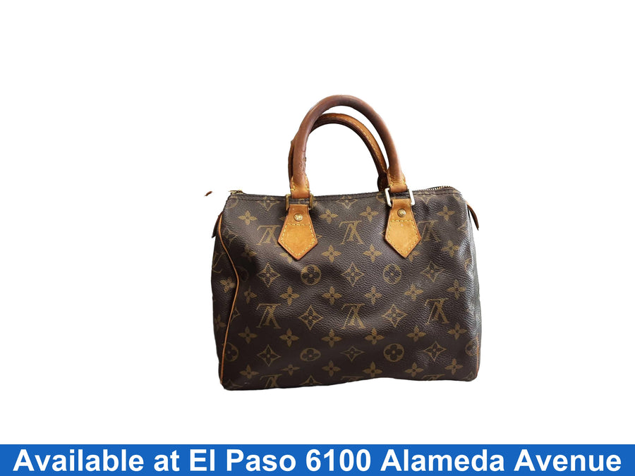 Louis Vuitton Nano Speedy Brown Purse / Handbag