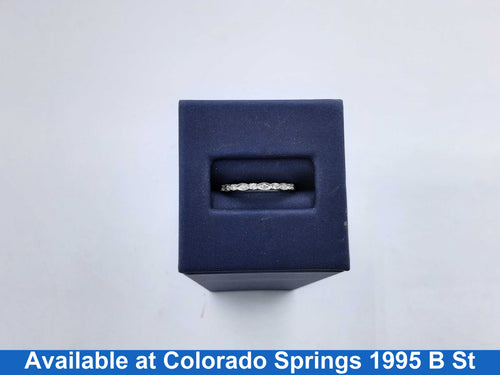 Ring - Wedding Band - White Gold 14k (.585) 1.4 grams Size 5