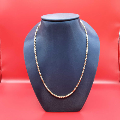 Rope Chain - Yellow Gold 10k (.417) 11.6 grams 24 inch